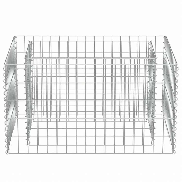 vidaXL カビオン レイズドベッド 亜鉛メッキ鋼製 90x50x50cmホーム&ガーデン 芝&ガーデン ガーデニング 鉢植え・プランター(代引不可)