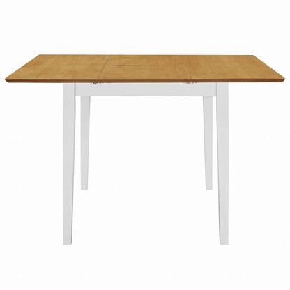 vidaXL ダイニング5点セット MDF材 ホワイト家具 家具セット キッチン・ダイニング 家具 Sets(代引不可)