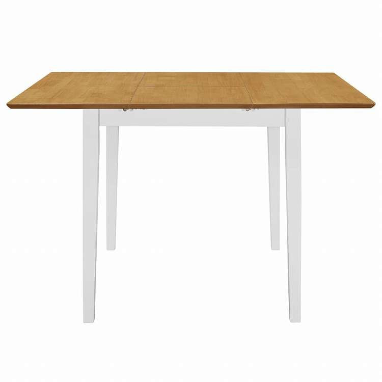 vidaXL ダイニング5点セット MDF材 ホワイト家具 家具セット キッチン・ダイニング 家具 Sets(代引不可)