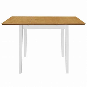 vidaXL ダイニング5点セット MDF材 ホワイト家具 家具セット キッチン・ダイニング 家具 Sets(代引不可)