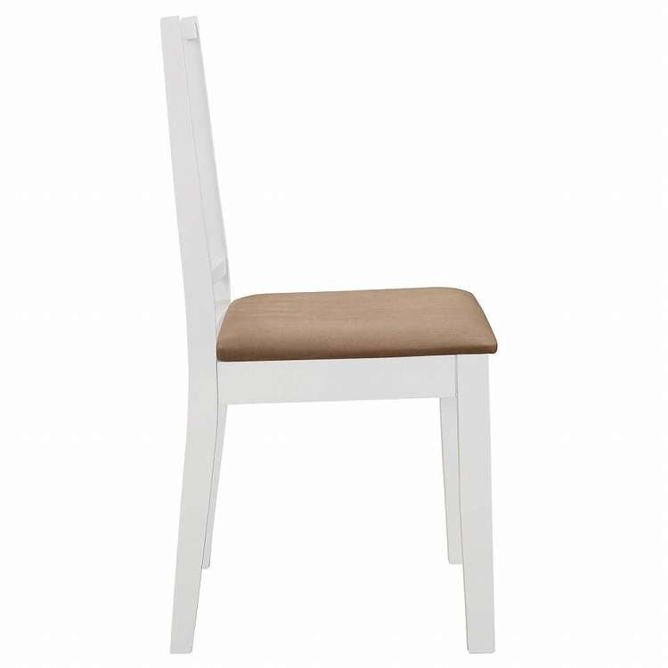 vidaXL ダイニング5点セット MDF材 ホワイト家具 家具セット キッチン・ダイニング 家具 Sets(代引不可)