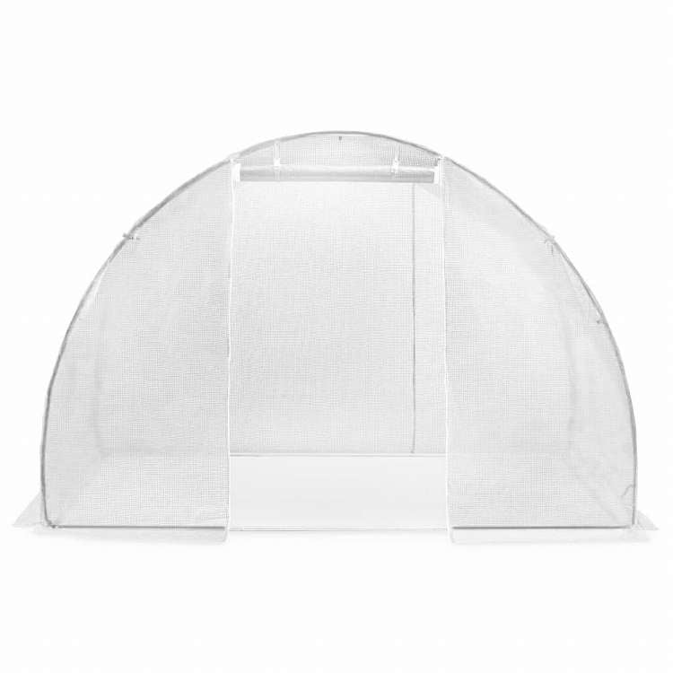 vidaXL 温室 4.5m2 300x150x200cmホーム&ガーデン 芝&ガーデン ガーデニング グリーンハウス・温室(代引不可)