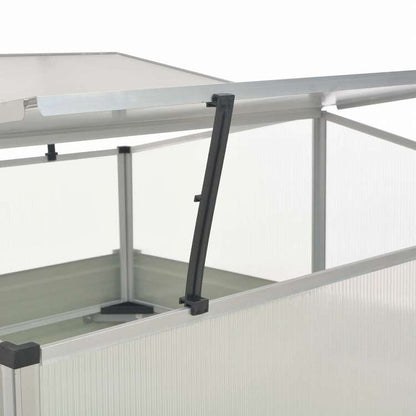 vidaXL 温室 アントラシート 100x100x77cm 亜鉛メッキ鋼製ホーム&ガーデン 芝&ガーデン ガーデニング 鉢植え・プランター(代引不可)