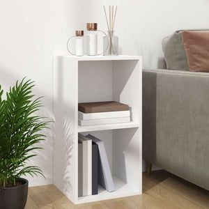 vidaXL レコード収納ボックス ホワイト 71x34x36cm エンジニアリングウッド家具 キャビネット&収納 メディア収納・ラック(代引不可)