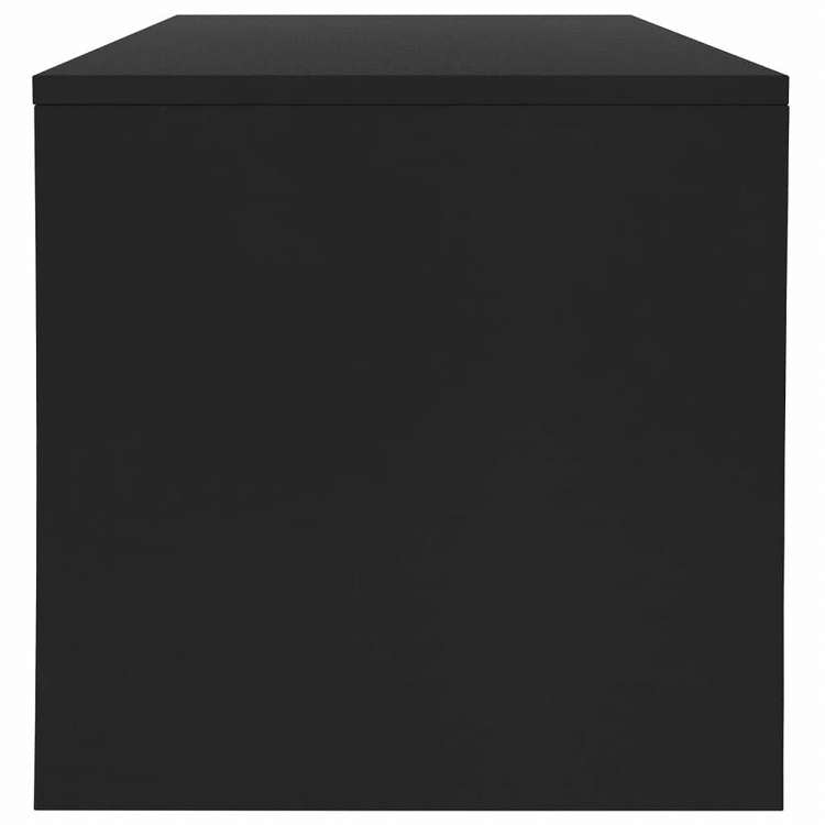 vidaXL コーヒーテーブル 黒色 100x40x40cm パーティクルボード家具 テーブル アクセントテーブル コーヒーテーブル(代引不可)
