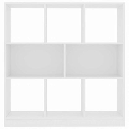 vidaXL ブックキャビネット ホワイト 97.5x29.5x100cm エンジニアリングウッド家具 棚 本棚・オープンラック(代引不可)