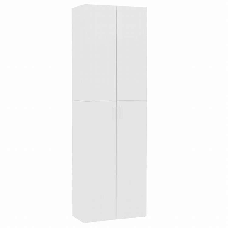 vidaXL オフィスキャビネット ホワイト 60x32x190cm エンジニアリングウッド家具 キャビネット&収納 ファイル棚(代引不可)