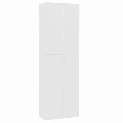 vidaXL オフィスキャビネット ホワイト 60x32x190cm エンジニアリングウッド家具 キャビネット&収納 ファイル棚(代引不可)