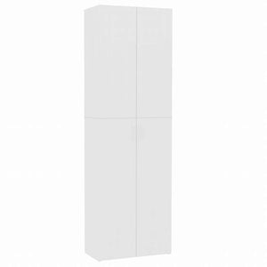 vidaXL オフィスキャビネット ホワイト 60x32x190cm エンジニアリングウッド家具 キャビネット&収納 ファイル棚(代引不可)