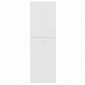 vidaXL オフィスキャビネット ホワイト 60x32x190cm エンジニアリングウッド家具 キャビネット&収納 ファイル棚(代引不可)