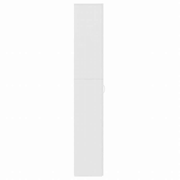 vidaXL オフィスキャビネット ホワイト 60x32x190cm エンジニアリングウッド家具 キャビネット&収納 ファイル棚(代引不可)