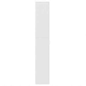 vidaXL オフィスキャビネット ホワイト 60x32x190cm エンジニアリングウッド家具 キャビネット&収納 ファイル棚(代引不可)
