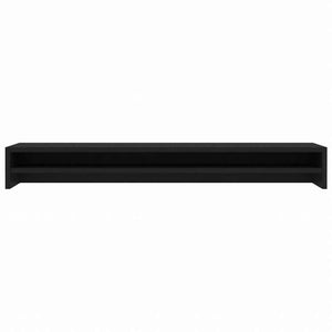 vidaXL モニタースタンド ブラック 100x24x13cm エンジニアリングウッド電子機器 ビデオ ビデオアクセサリ テレビ部品・アクセサリ TV・モニターマウント(代引不可)