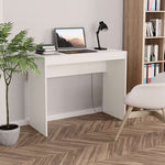 vidaXL デスク ホワイト 90x40x72cm エンジニアリングウッド家具 オフィス家具 デスク(代引不可)