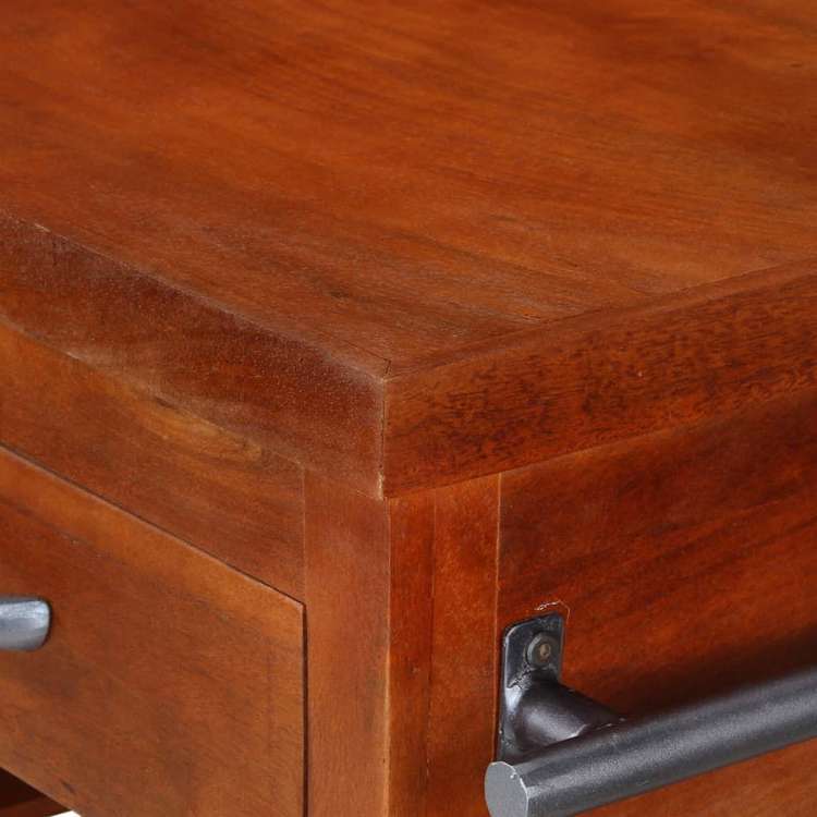 vidaXL キッチントロリー 100x48x89cm アカシア無垢材家具 トローリー キッチン・ダイニング トローリー(代引不可)