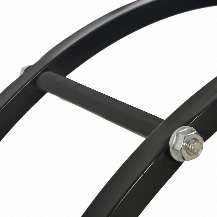 vidaXL 薪ラック ブラック 70x20x70cm スチール製ホーム&ガーデン 暖炉・木製ストーブ用品 丸太ラック・キャリーバッグ(代引不可)