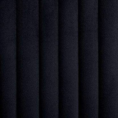 vidaXL ダイニングチェア 6点 ブラック ベルベット製家具 チェア キッチン・ダイニングルームチェア(代引不可)