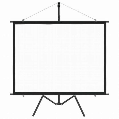vidaXL プロジェクタースクリーン 三脚付き 60インチ 4:3電子機器 ビデオ ビデオアクセサリ プロジェクター用アクセサリー プロジェクションスクリーン(代引不可)