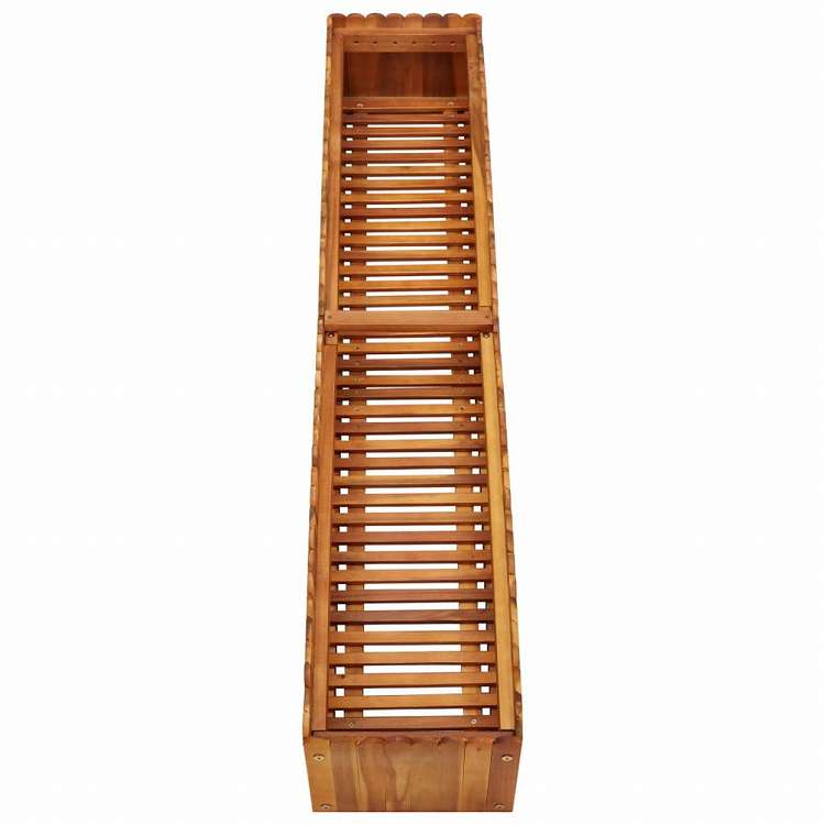 vidaXL ガーデンレイズドベッド 150x30x25cm アカシア無垢材ホーム&ガーデン 芝&ガーデン ガーデニング 鉢植え・プランター(代引不可)