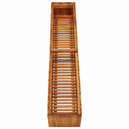 vidaXL ガーデンレイズドベッド 150x30x25cm アカシア無垢材ホーム&ガーデン 芝&ガーデン ガーデニング 鉢植え・プランター(代引不可)