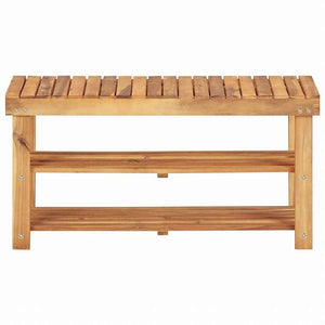 vidaXL シューズラック 90x32x46cm アカシア無垢材ホーム&ガーデン 家事用品 収納&オーガナイザー 衣類・ワードローブ収納 シューズラック・整理収納(代引不可)