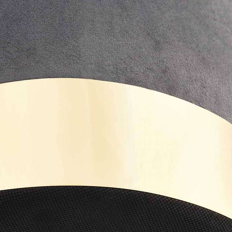 vidaXL スツール ダークグレー&ゴールド ベルベッド製家具 チェア 折り畳み椅子・スツール(代引不可)