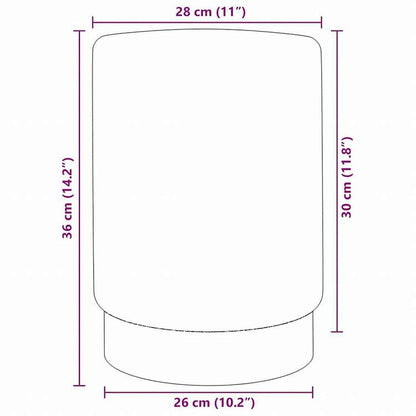 vidaXL スツール ダークグレー&ゴールド ベルベッド製家具 チェア 折り畳み椅子・スツール(代引不可)