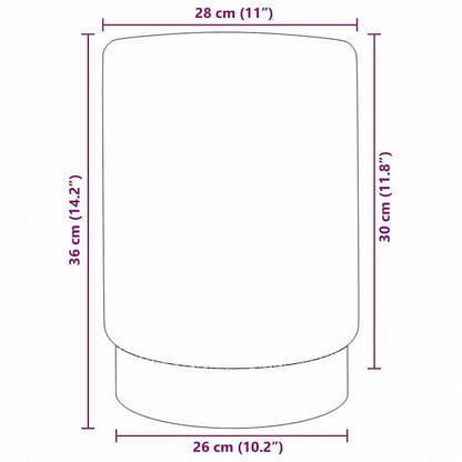 vidaXL スツール アプリコット&ゴールド ベルベッド製家具 チェア 折り畳み椅子・スツール(代引不可)