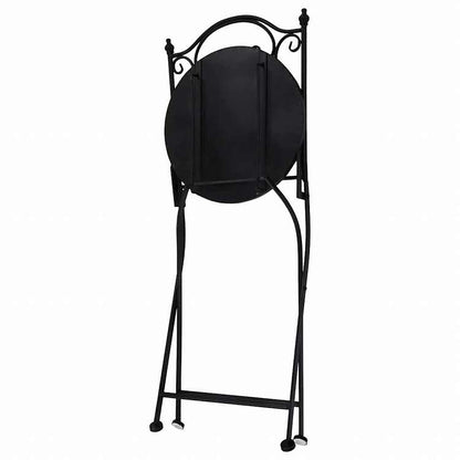 vidaXL モザイクビストロチェア 2点 ブラウン セラミック製家具 アウトドア家具 屋外椅子 アウトドアベンチチェア(代引不可)