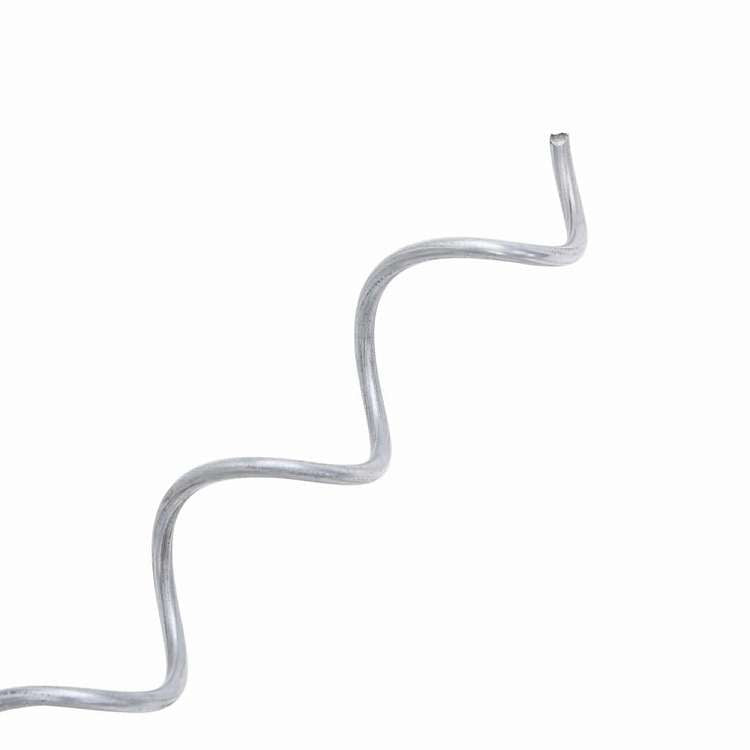 vidaXL ガビオンスパイラル 24点セット 亜鉛メッキ鋼製 100cmハードウェア フェンス&バリア フェンス・ゲートアクセサリ(代引不可)