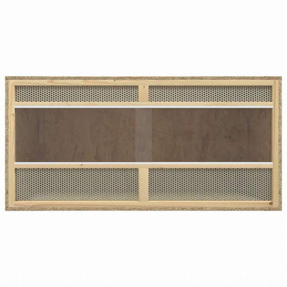 vidaXL テラリウム エンジニアリングウッド 100x47x47 cmAnimals & Pet Supplies ペット用品 小動物用品 小動物 飼育・ケージ(代引不可)