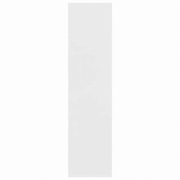 vidaXL ワードローブ ホワイト 100x50x200cm エンジニアリングウッド家具 キャビネット&収納 戸棚・ワードローブ(代引不可)