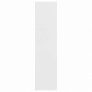 vidaXL ワードローブ ホワイト 100x50x200cm エンジニアリングウッド家具 キャビネット&収納 戸棚・ワードローブ(代引不可)