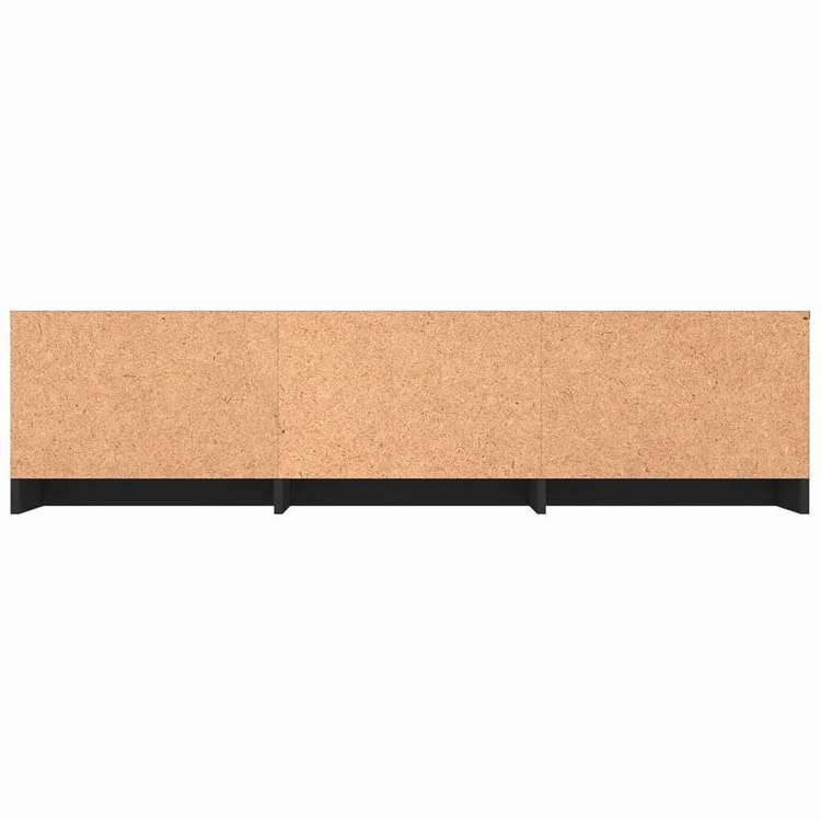 vidaXL TVキャビネット ブラック140x40x35.5cm エンジニアリングウッド家具 AVラック・テレビ台(代引不可)