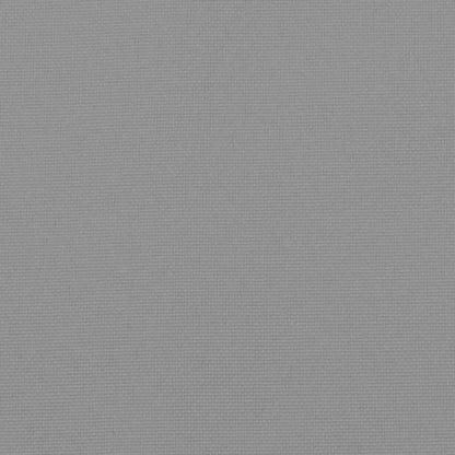 vidaXL ガーデン ローバックチェアクッション 4点 グレー オックスフォードファブリックホーム&ガーデン デコレーション チェア・ソファクッション(代引不可)