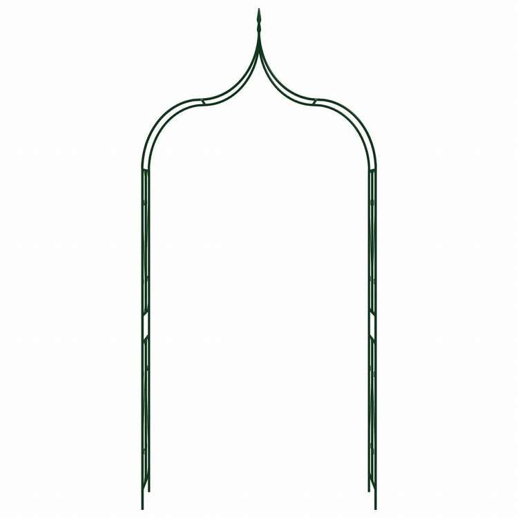 vidaXL ガーデンアーチ 120x38x258cm アイアン製 ダークグリーンホーム&ガーデン 芝&ガーデン アウトドアリビング アウトドアストラクチャー ガーデンアーチ・トレリス・アーバー・ぺルゴラ(代引不可)