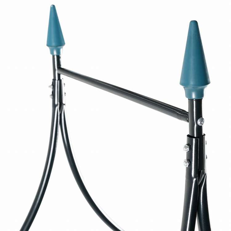 vidaXL ガーデンアーチ 120x38x258cm アイアン製 ダークグリーンホーム&ガーデン 芝&ガーデン アウトドアリビング アウトドアストラクチャー ガーデンアーチ・トレリス・アーバー・ぺルゴラ(代引不可)