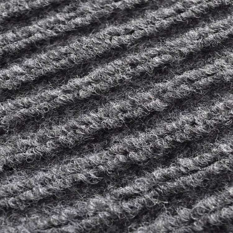 vidaXL PVCドアマット4点セット グレー 90x60cmホーム&ガーデン デコレーション ドアマット(代引不可)