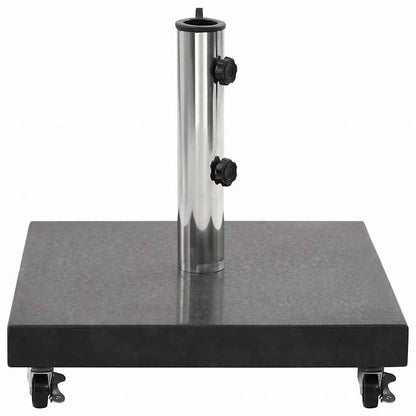 vidaXL パラソルベース 花こう岩 角型 30kg ブラックホーム&ガーデン 芝&ガーデン アウトドアリビング アウトドアアンブレラ&パラソルアクセサリー 屋外用アンブレラ土台(代引不可)