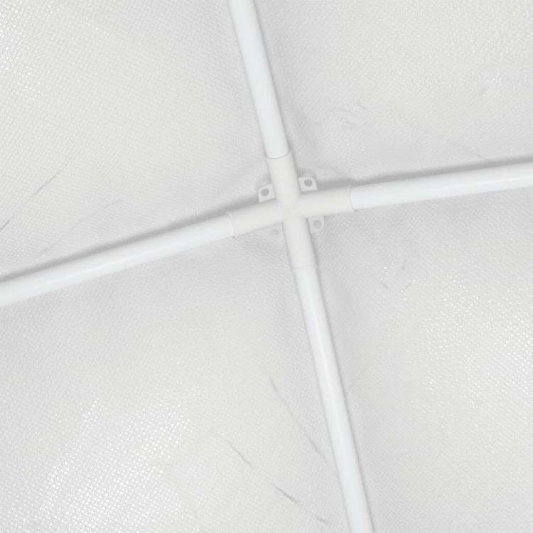 vidaXL パーティーテント 2x2m ホワイトホーム&ガーデン 芝&ガーデン アウトドアリビング アウトドアストラクチャー キャノピー・ガゼボ(代引不可)