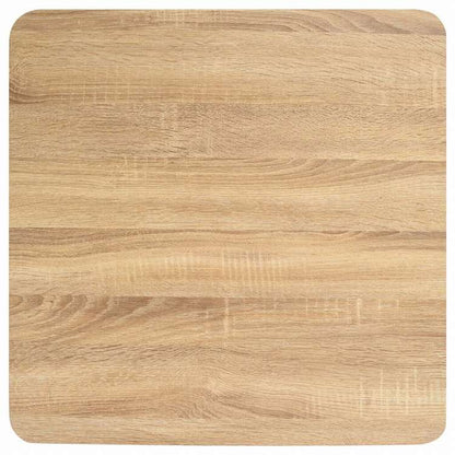 vidaXL ビストロテーブル ライトブラウン 60x60cm MDF製家具 テーブル キッチン・ダイニングルームテーブル(代引不可)