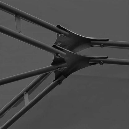 vidaXL ガーデンガゼボ風テント カーテン付き 4x3m アントラシートホーム&ガーデン 芝&ガーデン アウトドアリビング アウトドアストラクチャー キャノピー・ガゼボ(代引不可)