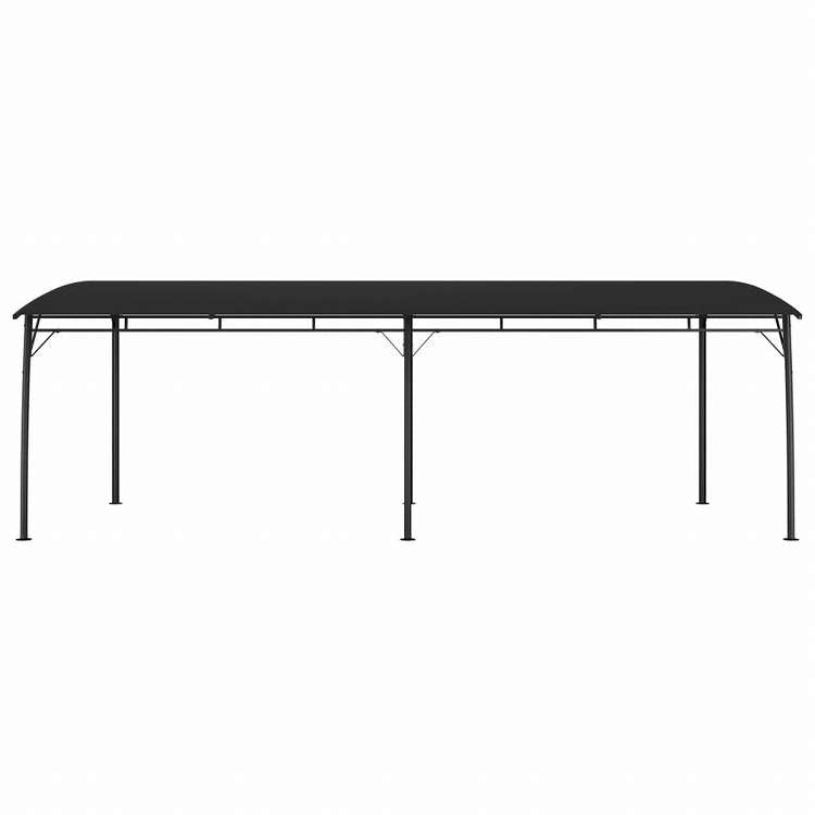 vidaXL ガーデンサンシェードオーニング 6x3x2.55m アントラシートホーム&ガーデン 芝&ガーデン アウトドアリビング アウトドアストラクチャー キャノピー・ガゼボ(代引不可)