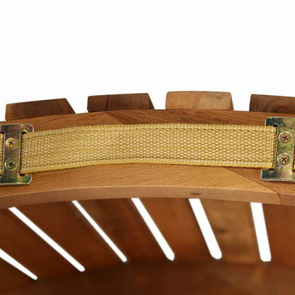 vidaXL サンラウンジャー クッション付き アカシア無垢材 ダークグレー家具 アウトドア家具 屋外椅子 サンラウンジャー(代引不可)