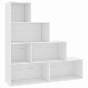 vidaXL ブックキャビネット/間仕切り ホワイト 155x24x160cm エンジニアリングウッド家具 棚 本棚・オープンラック(代引不可)