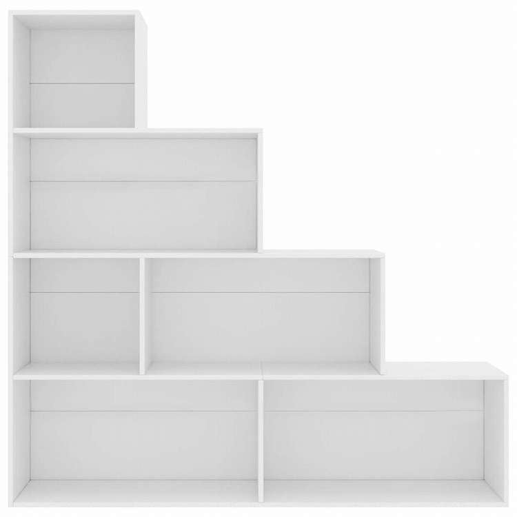vidaXL ブックキャビネット/間仕切り ホワイト 155x24x160cm エンジニアリングウッド家具 棚 本棚・オープンラック(代引不可)