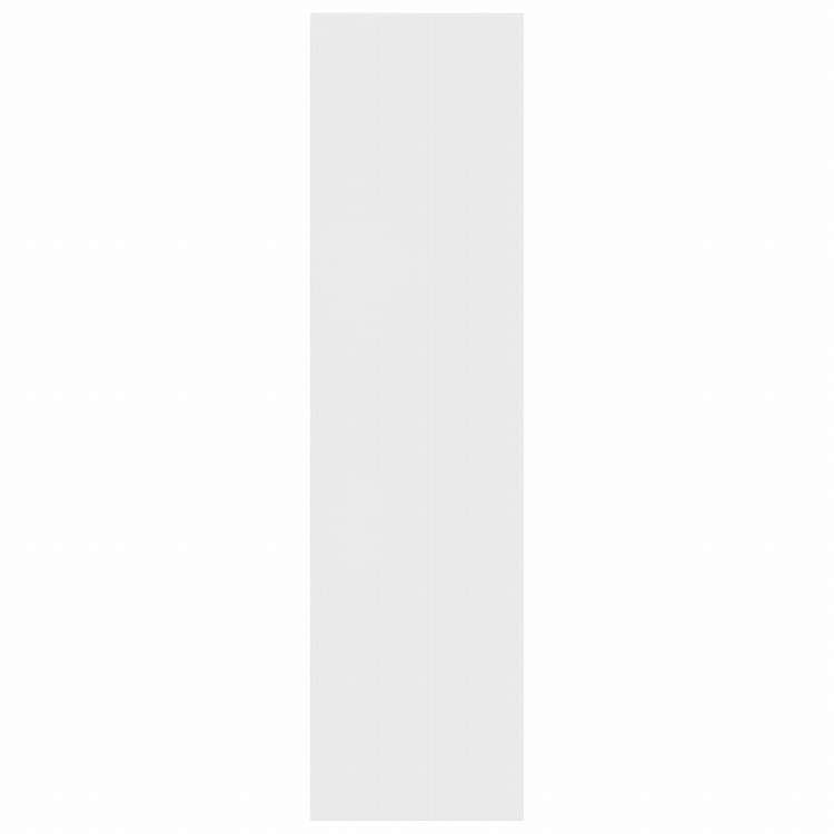 vidaXL ブックキャビネット/間仕切り ホワイト 155x24x160cm エンジニアリングウッド家具 棚 本棚・オープンラック(代引不可)