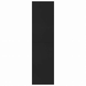vidaXL ブックキャビネット/間仕切り ブラック 155x24x160cm エンジニアリングウッド家具 棚 本棚・オープンラック(代引不可)