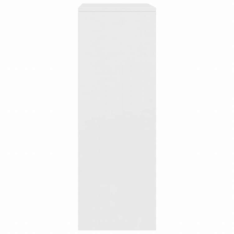 vidaXL 6段引き出し付きサイドボード ホワイト 50x34x96cm エンジニアリングウッド家具 キャビネット&収納 サイドボード(代引不可)