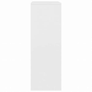 vidaXL 6段引き出し付きサイドボード ホワイト 50x34x96cm エンジニアリングウッド家具 キャビネット&収納 サイドボード(代引不可)